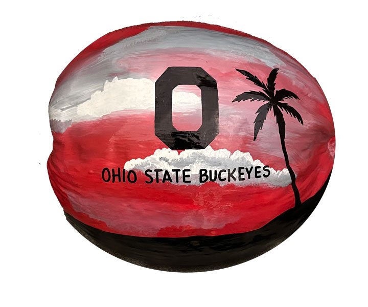 Ohio State Buckeye Coconut