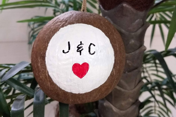 Personalized holiday ornament on sale