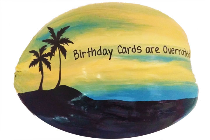 zero waste birthday gift coconut